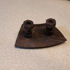 LELY HAY TURNER VICON ACROBAT TINE CLAMP WITH NUTS AND BOLTS AND WASHER 