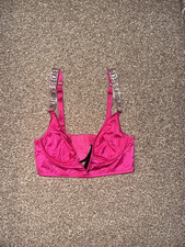 Victoria’s Secret push up bra rhinestone straps lace