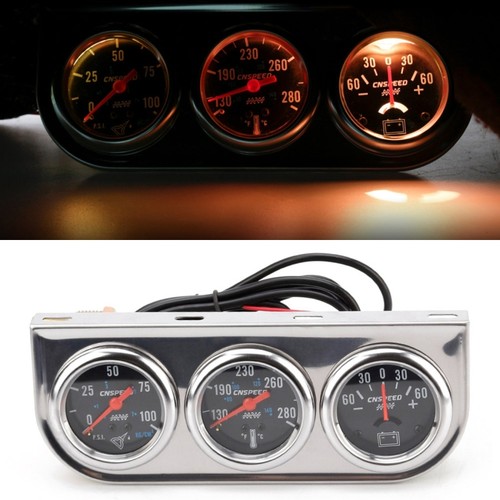 52mm triple gauge - triple, with
