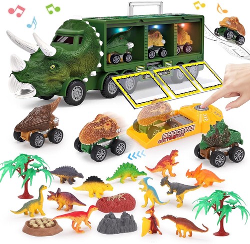Dinosaur truck toy transport - truck,