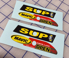 Sticker Decal Set fits Mavic OPEN PRO SUP Maxtal S.6000 Wheel Rims