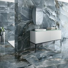 Onyx Blue Polished Porcelain