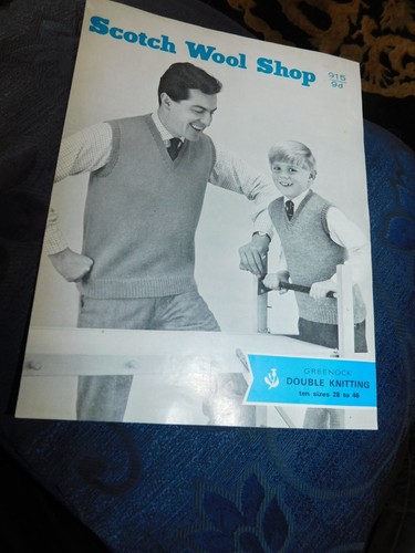 Vintage original knitting - vintage,