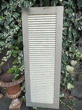 Vintage beige French shutter