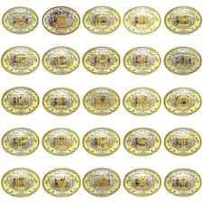 Western Cowboy Rodeo Gold Belt