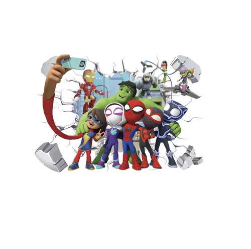 Spidey and his - his, friends