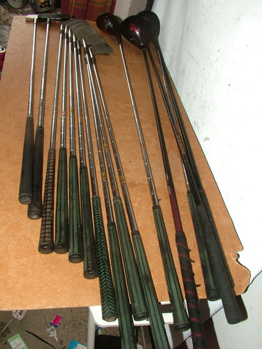15x assorted golf clubs - assorted, wilson