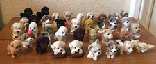 Vintage MEG Puppy in My Pocket Dogs Set of 37 Flocked Flecked Fuzzy Bundle Lot