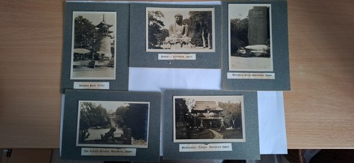 Five vintage antique - ,