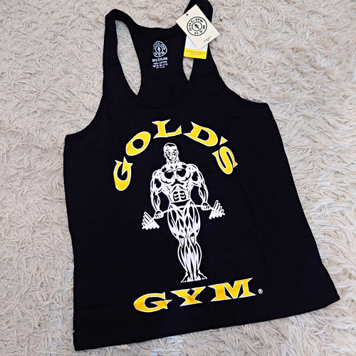 Gold gym black cotton - gym,