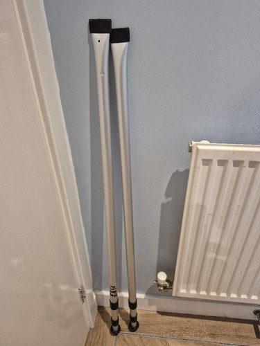 Adjustable awning storm poles - adjustable,