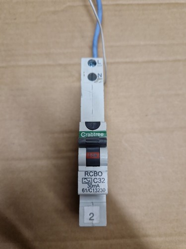 Crabtree rcbo c32 30ma - crabtree,