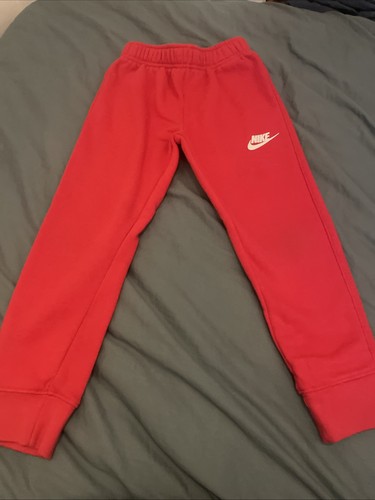 Boys red nike tracksuit - nike,