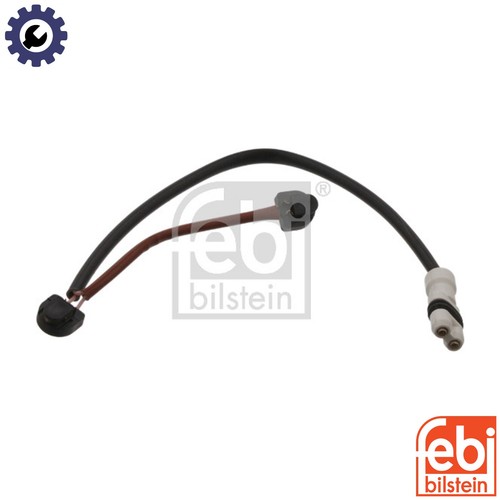 Warning contact brake - brake, wear