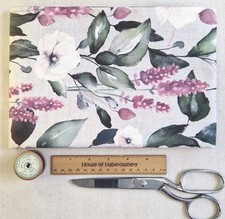 FABRIC REMNANT - Pink White