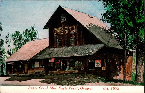 Eagle point butte creek - point, or