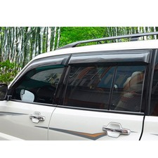 BLACK WIND DEFLECTORS DOOR