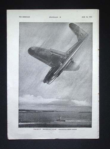 Original 1944 advert - advert, fairey