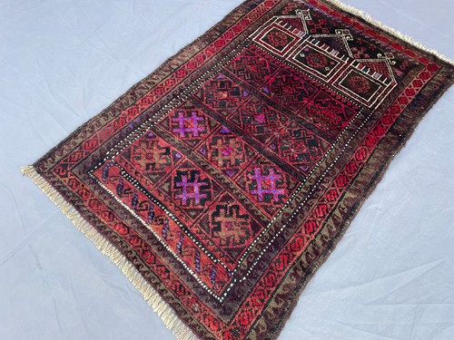 2x3 vintage baluchi wool - baluchi,