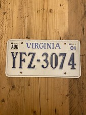 Vintage Virginia US Car