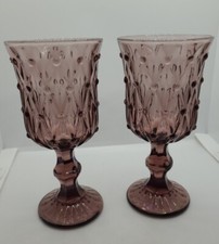 Mid Century Amethyst Hobnail