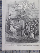 1889 JOHN BRINSMEAD PIANOS
