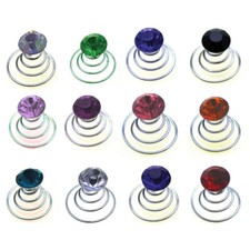 Crystal Hair Spirals Fashion