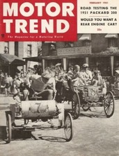 MOTOR TREND 1951 FEB Vol 3 No