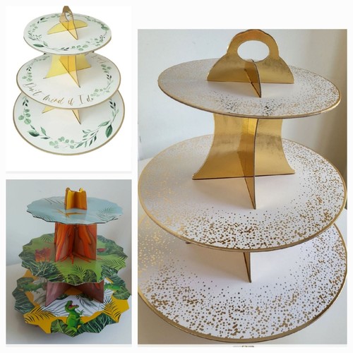 3tier cardboard cake stand - 3tier,