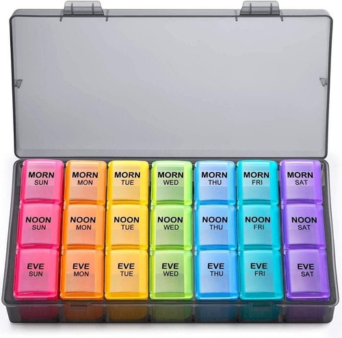 Large pill box day weekly - large, 7