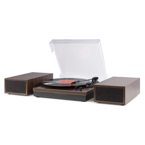 Vinyl player with - vinyl, speakers,