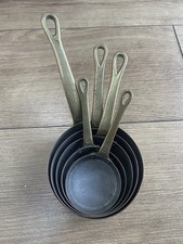 Vintage  French Copper nested