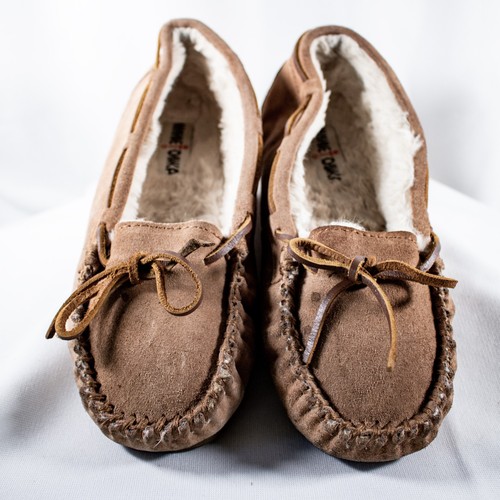 Minnetonka vintage brown - vintage, beige