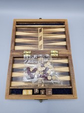 Folding Travel Backgammon Set