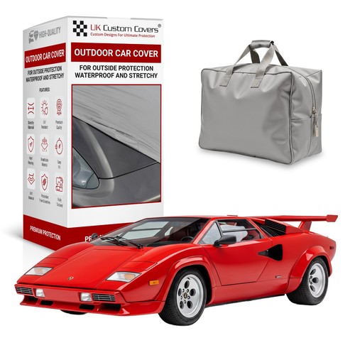 Lamborghini countach car cover - lamborghini,