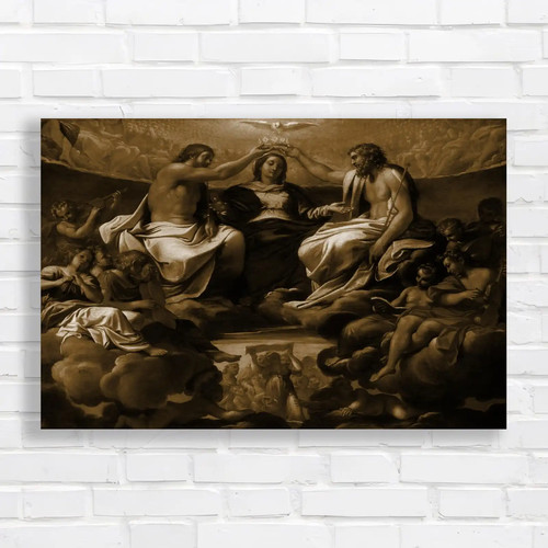 Renaissance crowning the - crowning,