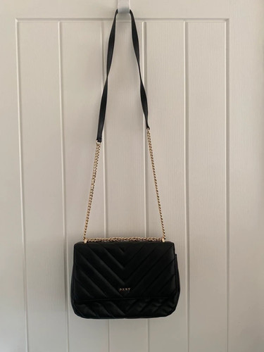 Dkny quilted crossbody black - dkny,