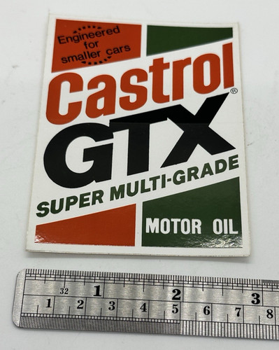 Castrol gtx motor oil - castrol,