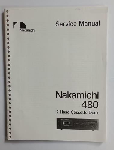Nakamichi 480 cassette deck - cassette,