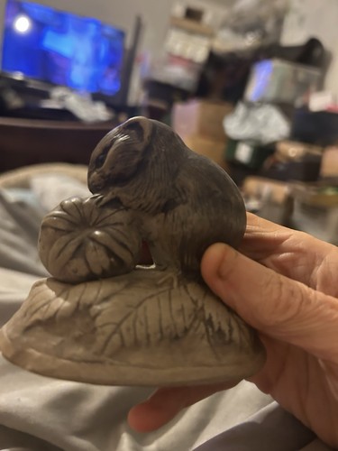 Poole pottery mouse with - mouse,