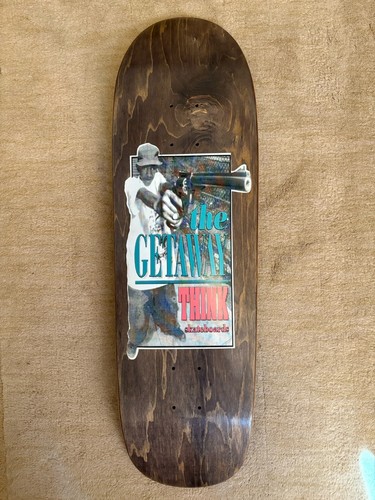 Vintage think skateboard - think,