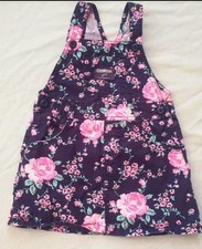 Oshkosh floral pinafore dress