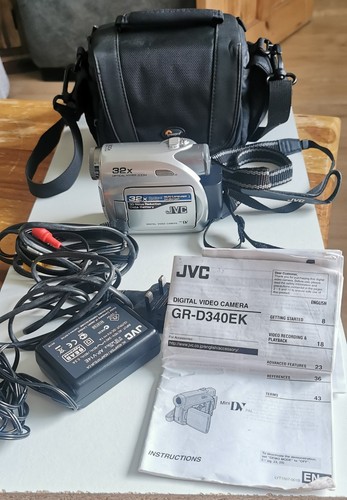 Jvc d340ek mini digital - jvc, gr-d340ek