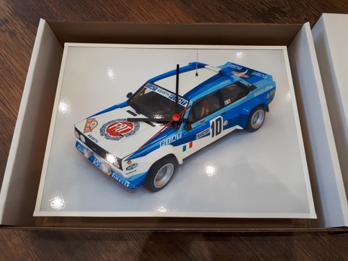 Wall clock rally car quartz - wall,
