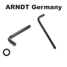 ARNDT Hex Key Allen Key Black Regular or Long Hex Keys Hexagonal Keys GERMANY