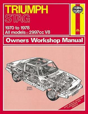 Triumph stag owner workshop - triumph, owner's