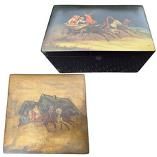 2 BIG ANTIQUE IMPERIAL RUSSIAN