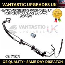 NEW POWER STEERING PIPES