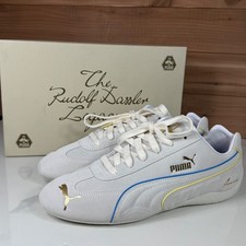 Puma Speedcat Rudolf Dassler Legacy Collection Season 2 White Men's size 10
