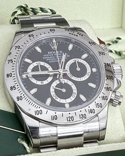 Rolex daytona 116520 - rolex, black